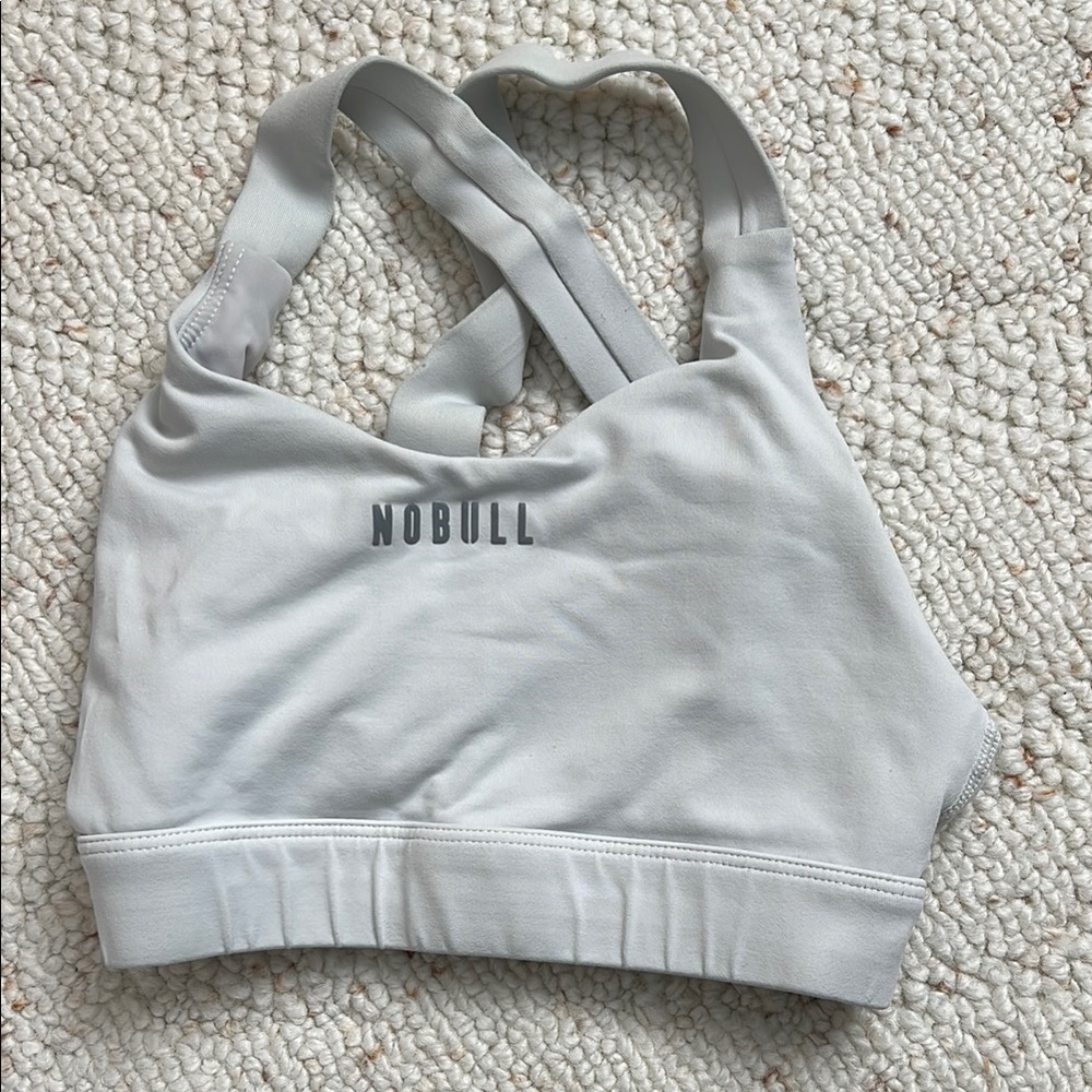 NOBULL Women's Gray Sports Bra